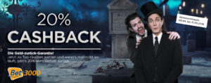 20% Cashback bis Ende Mai