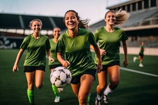 Medien & Politik treiben den Frauenfußball voran