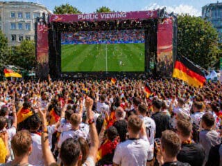 Public Viewing bleibt Herzstück der Fußballkultur