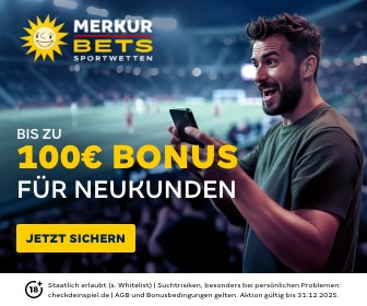 Der Merkur Bets Sportwetten-Bonus für Neukunden